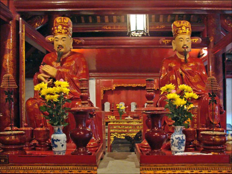 Disciples de Confucius Temple de la littérature Hanoi